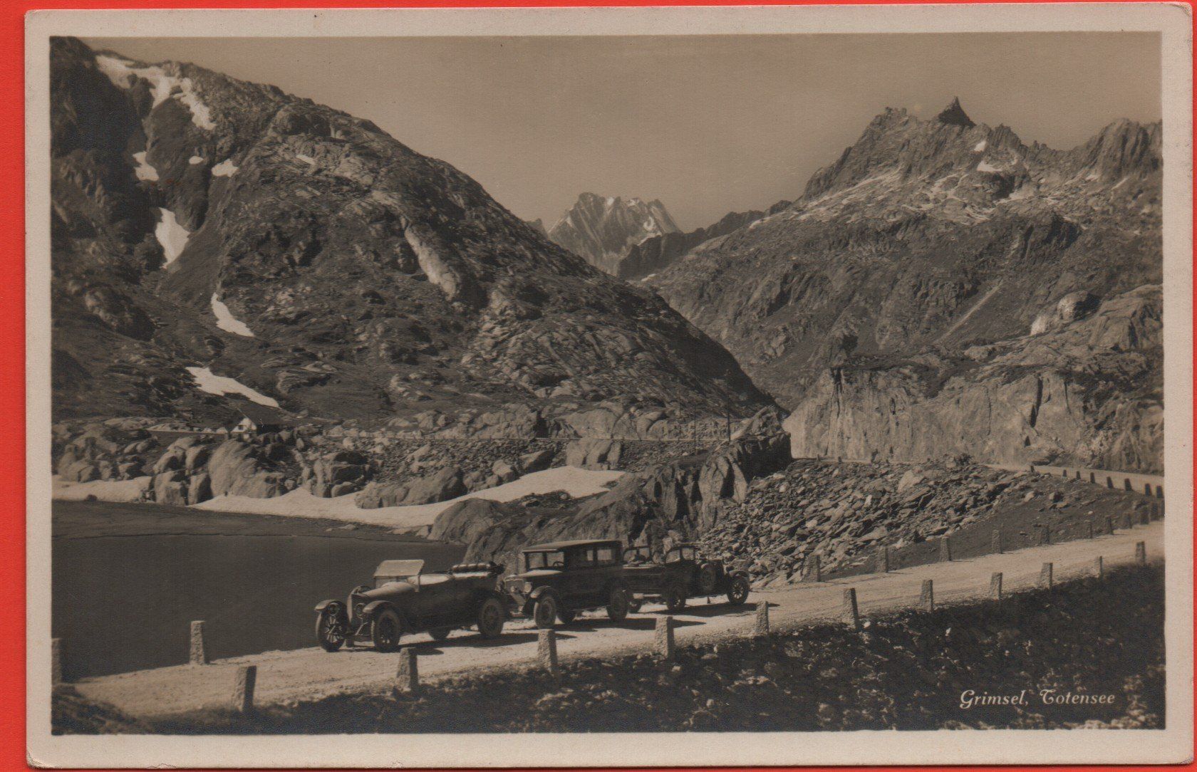 Cartes postales: GRIMSEL Totensee - Oldtimer, Auto – D'occasion à Jona par philajona