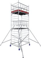 Rollgerüst MASSE: 1.40x2.00m, A.höhe 6.20m NORM EN 1004-1*
