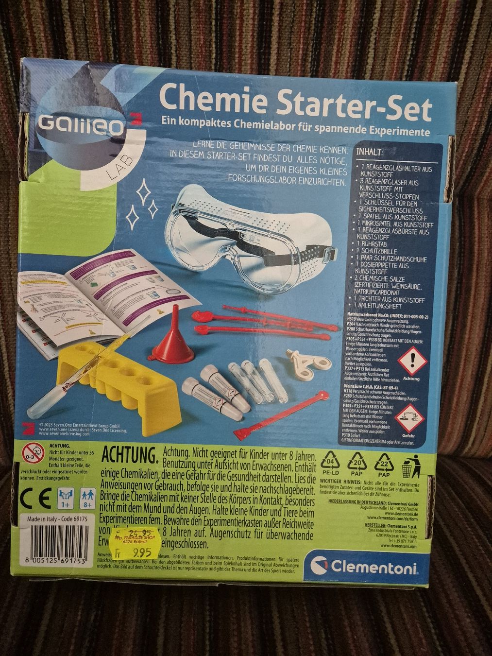 Kit di costruzioni: Chemistry Starter Set  – Nuovo e nell'imballaggio originale da Wettingen venduto da mus_gsb5 1