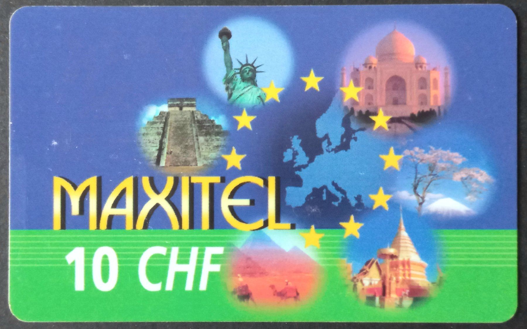 Schede telefoniche: Taxcard Phonecard - Maxitel - CH – Usato da Niederuzwil venduto da lubimaja