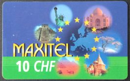 Taxcard Phonecard - Maxitel - CH