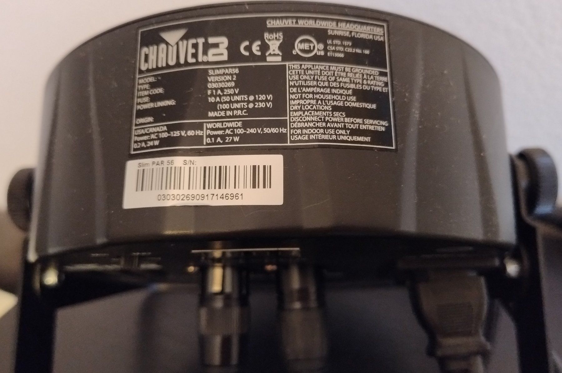 Fari: LED-Wash-Scheinwerfer SlimPAR 56 – Usato da Lichtensteig venduto da ubest 3