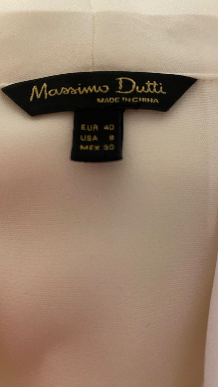 Massimo Dutti Jumpsuits: Eleganter weisser Jumpsuit – Gebraucht aus Starrkirch-Wil von sclupain 3