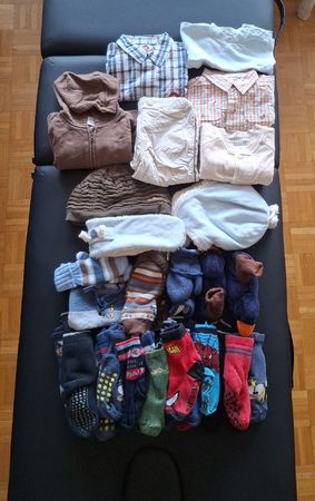 Lot de vêtements pour enfant 2-3 mois, taille 62, Garçon 