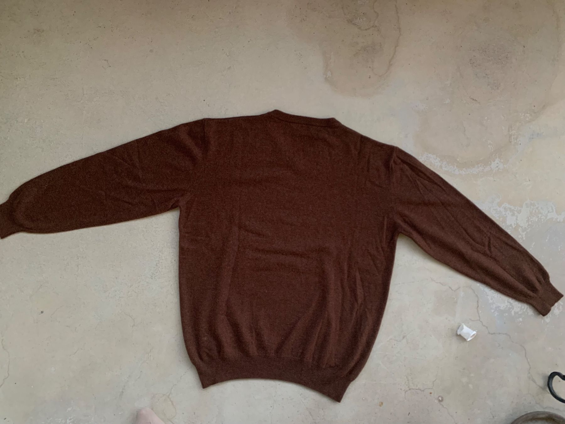 Maglioni & Felpe: Pullover Herren braun V-Ausschnitt Gr. XL – Usato da Wettswil venduto da cipollina71 1