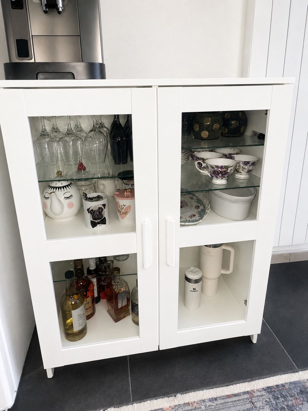 Vitrinen: Buffet vitrine blanc – Gebraucht aus Marly von Sheida_04 1