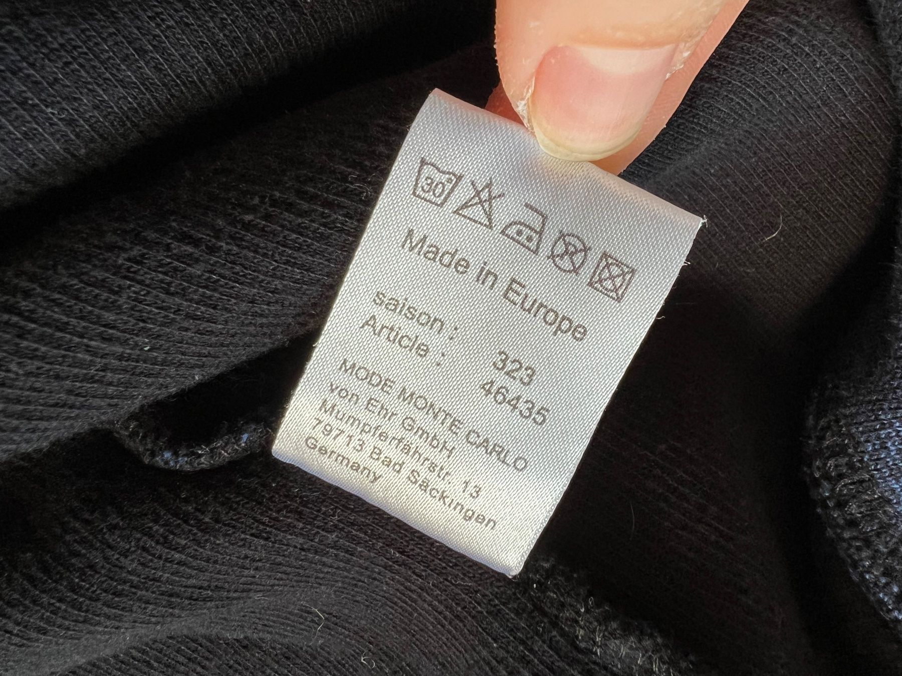 Maglioni & Felpe: MMC Mode Monte Carlo Herren Pullover L blau M Winter Pulli – Usato da Staad SG venduto da Chirrari 4