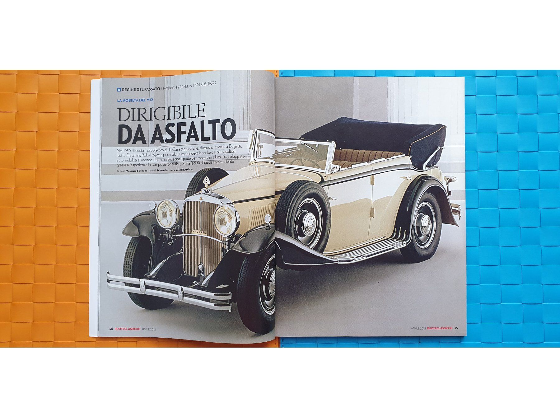 Zeitschriften & Magazine: RUOTECLASSICHE - Mercedes C111, Maybach Zeppelin, Audi A8 – Gebraucht aus Viganello von CARLiteratur 1