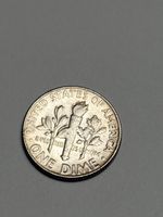 Pièce de monnaie 10 Cents USA 1964 Roosevelt Argent