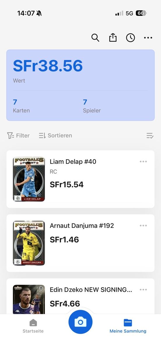 Topps Sammelbilder & Trading cards: Topps Sammelkarten Fussball – Gebraucht aus Schaffhausen von fel_rq5g