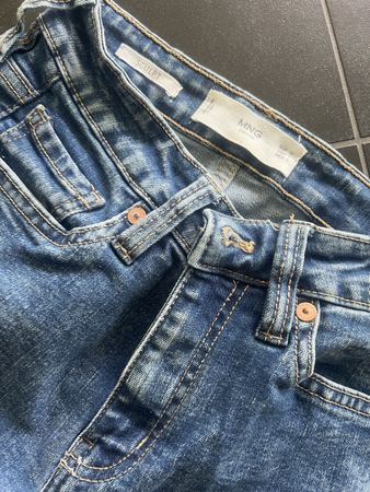 Blaue Mango Jeans, Grösse 32