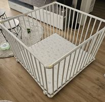 Kinderlaufstall weiss, gut erhalten