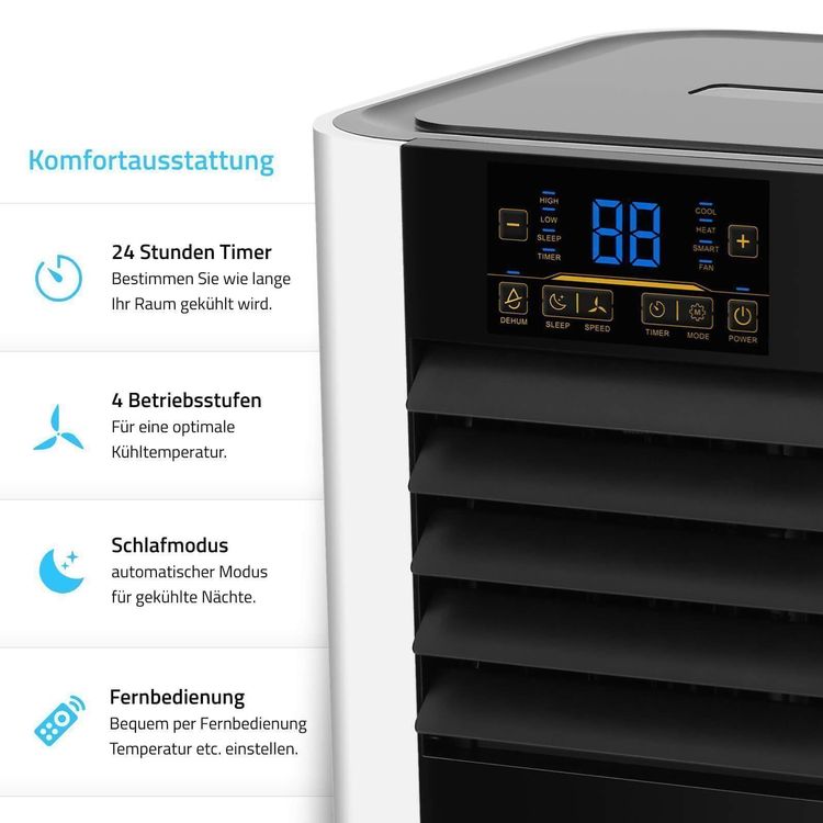 Klimageräte: 15508 - Mobile Klimaanlage MULKO XL Klimagerät 5-in-1 – Neu und originalverpackt aus Wallenwil von toesstal-vertrieb 4