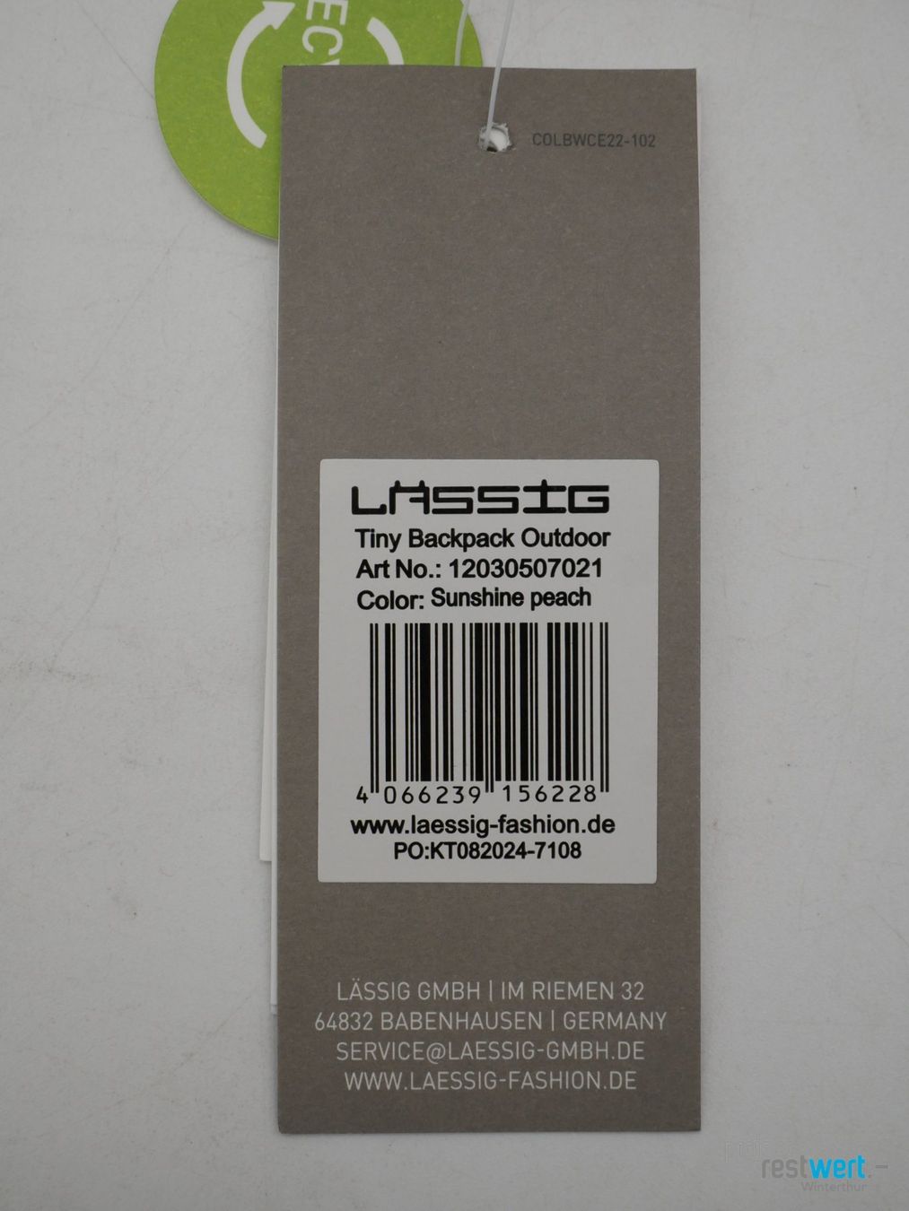 Lässig Borse & Zaini: LÄSSIG Tiny Outdoor Kinderrucksack – Nuovo (secondo la descrizione) da Winterthur venduto da Restwert_Winterthur 4