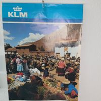 KLM Kalender/Kalenderblätter/ Fluggesellschaft/ Vintage