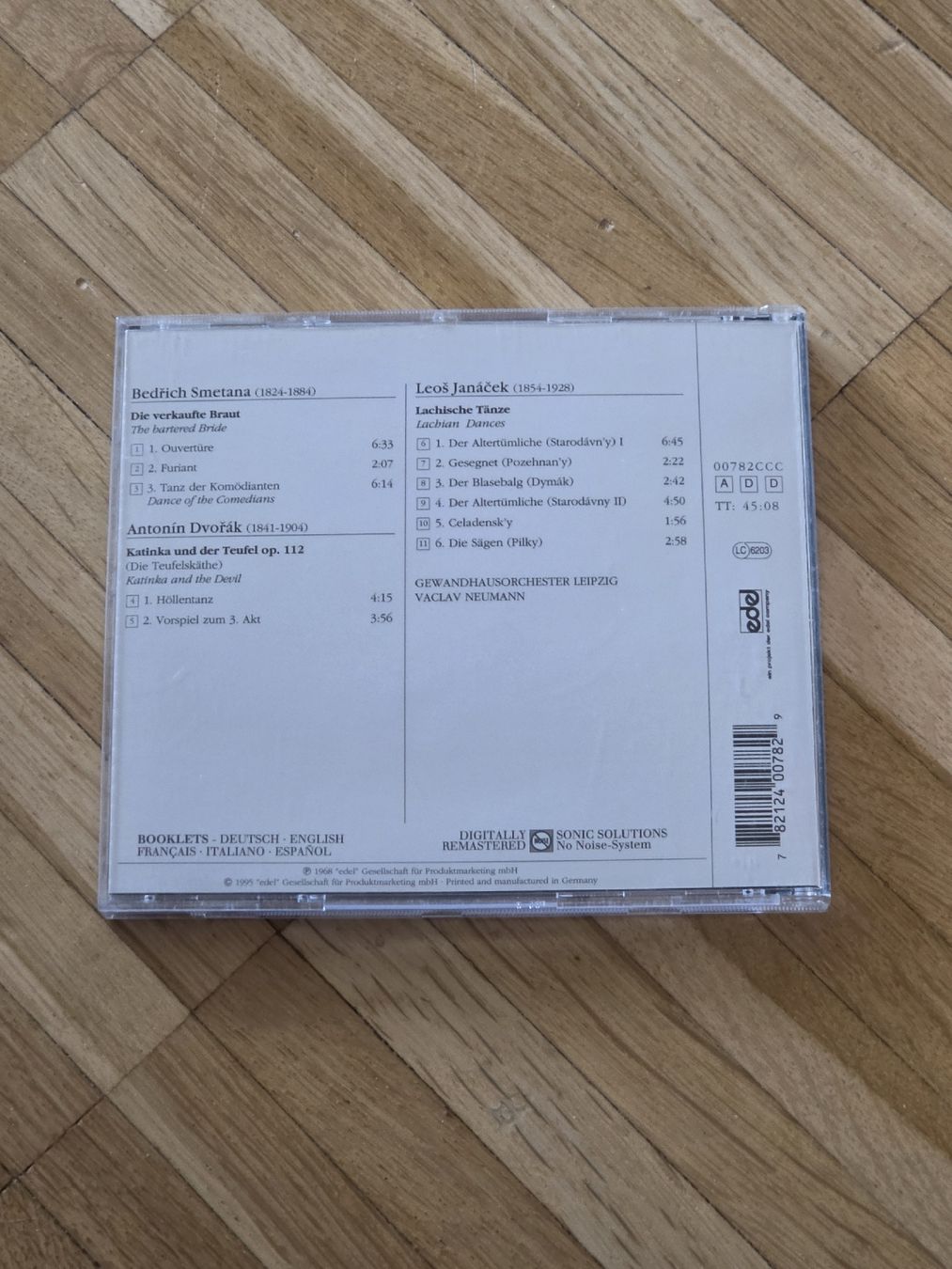 CD: CD: Furiant: Smetana, Dvorak, Janacek – Usato da Aesch BL venduto da immon 1