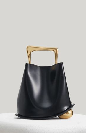 Ozzy bag in leather in Celine style