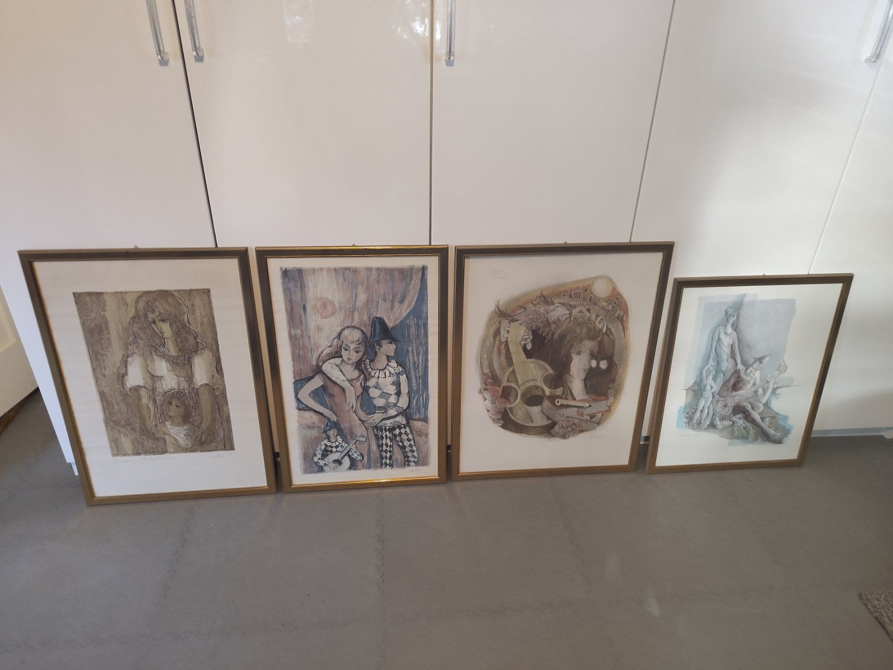 Grafiken & Lithographien: Original Lithografie von René Villiger – Gebraucht aus Meilen von Impressum