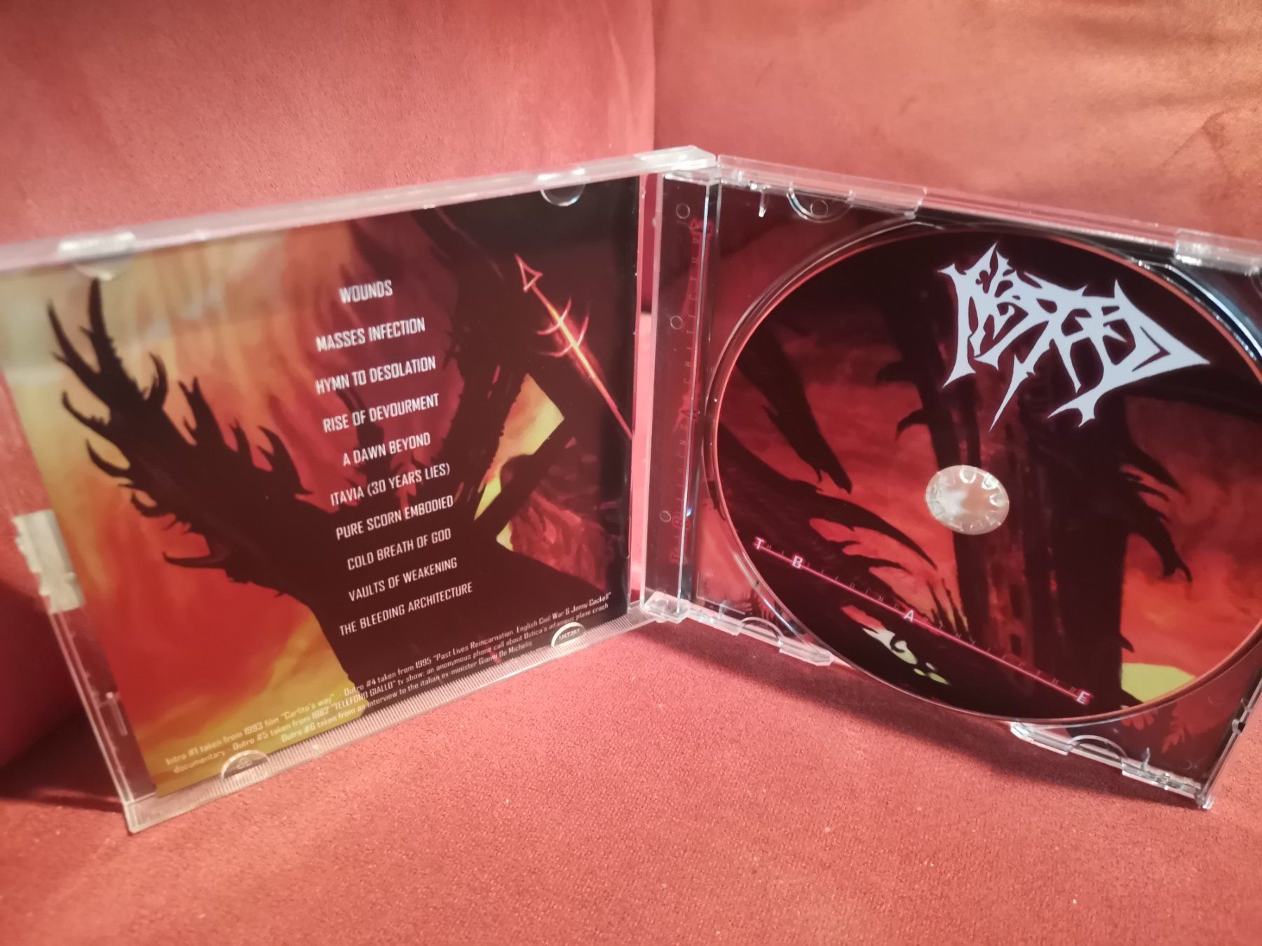 CDs: Hatred The Bleeding Architecture (Technical Death Metal) – Neuf (Voir description) à Zofingen par noise123 2