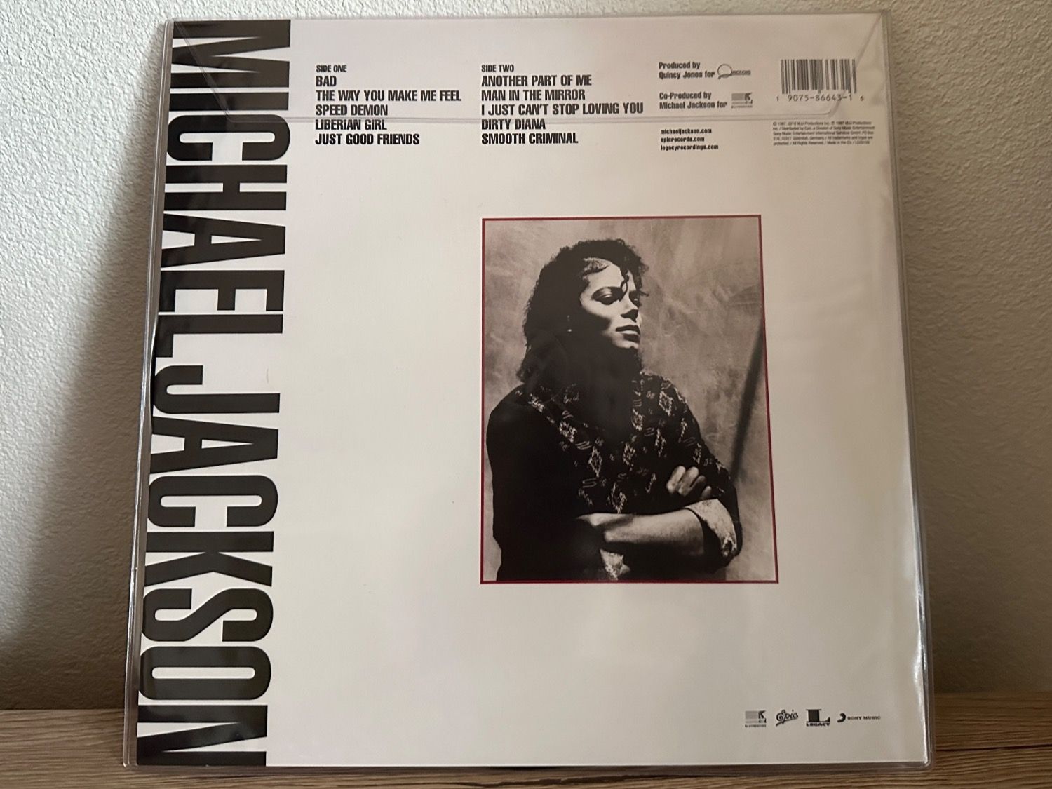 Schallplatten: Michael Jackson Bad Vinyl – Neu (gemäss Beschreibung) aus Aadorf von  1