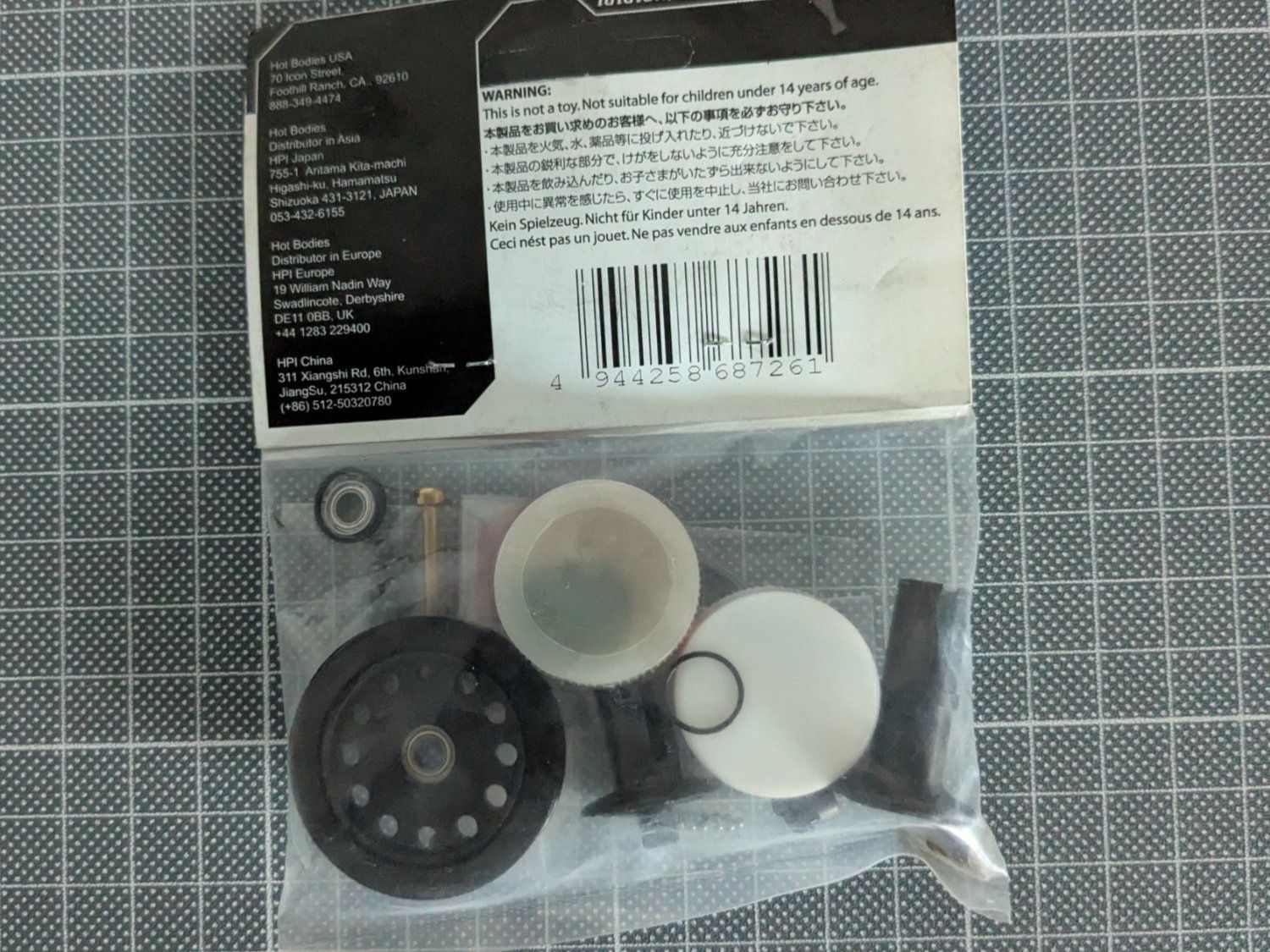 HB Hot-Bodies by HPI Ball Differential Set 68726 HB TCX (Neu und ...