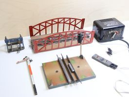 Märklin Signale/Bogenbrücke/Trafo - Spur 0 3-Leiter - Antik