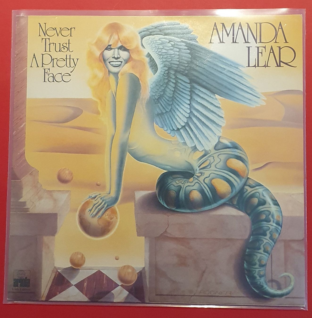 Dischi in vinile: Schallplatte (LP) Amanda Lear - Never Trust A Pretty Face Ed – Nuovo (secondo la descrizione) da Illnau venduto da BoFrost 1