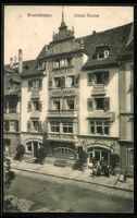 AK Rheinfelden, Hotel Krone, 1920