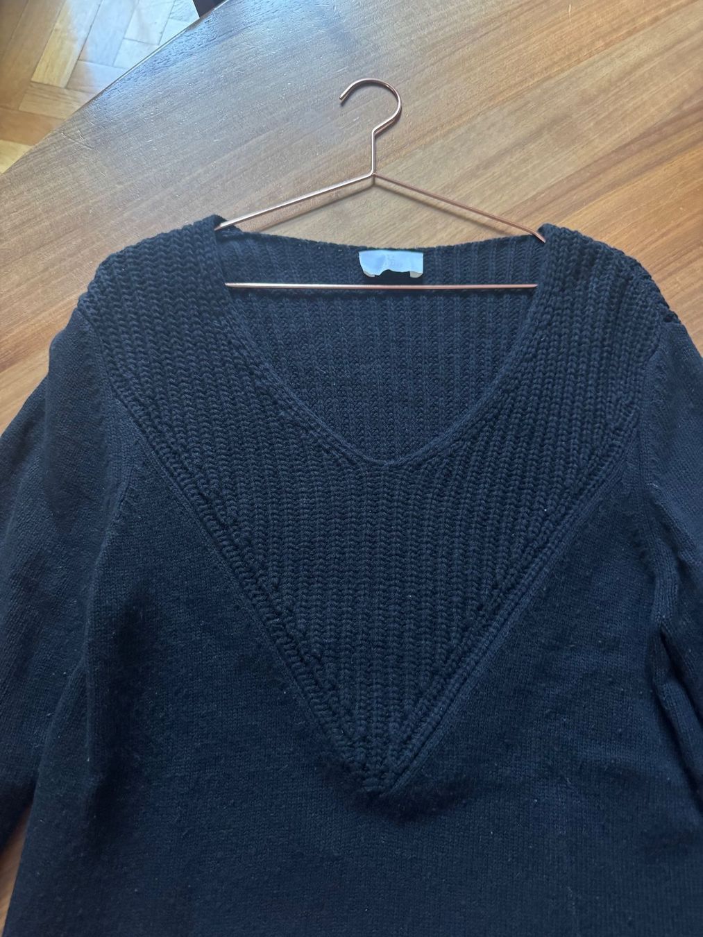 Pullover & Sweatshirts: Ina Kess Pullover schwarz V-Ausschnitt gebraucht – Gebraucht aus Wabern von coody33 1