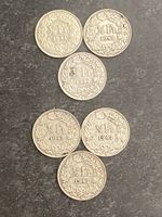 Highlight Lot Silber 50 Rappen 1941 mit Abart!!