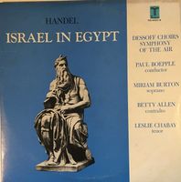 Georg Friedrich Händel – Israel in Egypt (2 LPs)