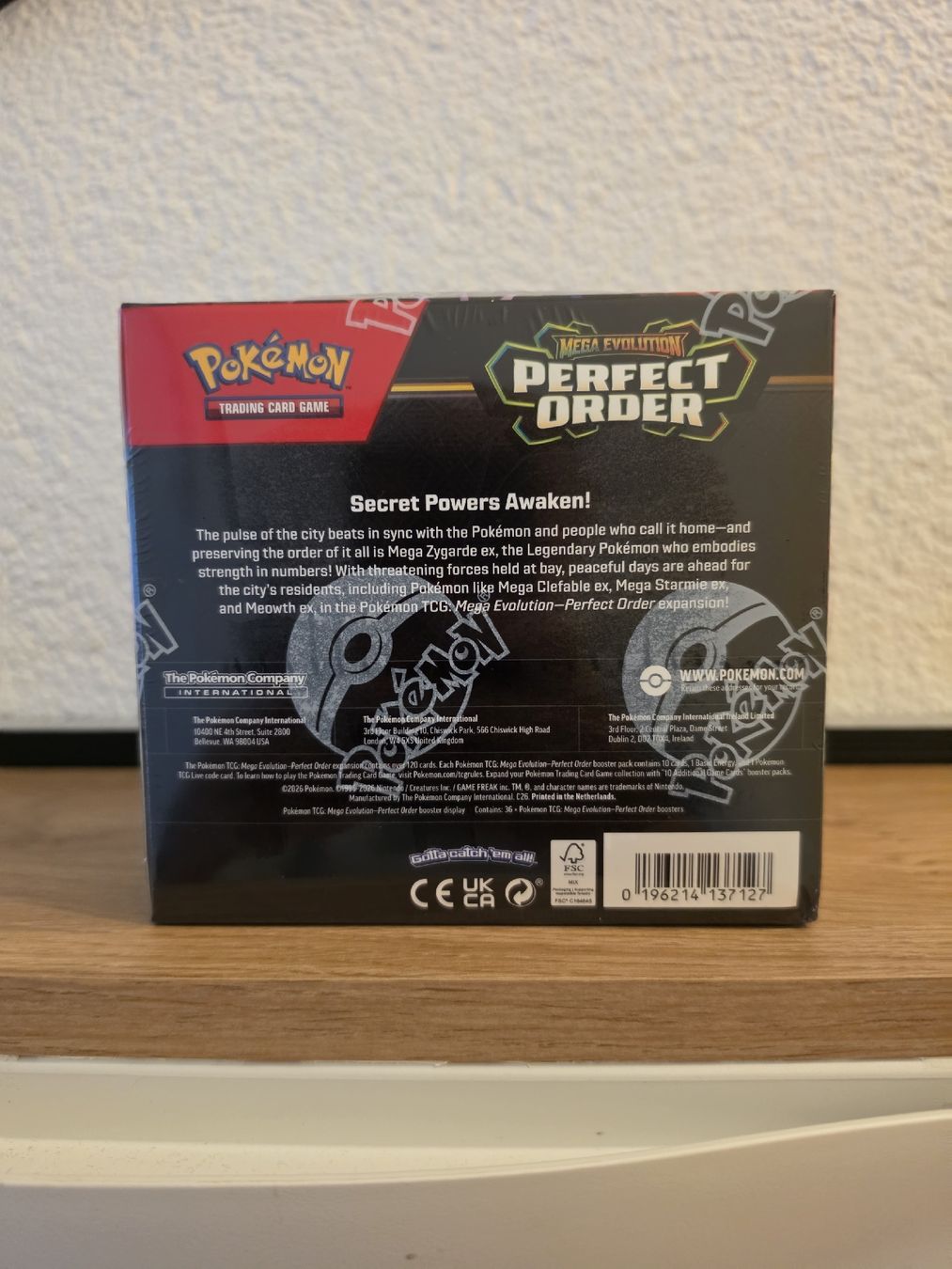 Pokémon Cartes à collectionner:  Mega Evolution Perfect Order – Neuf avec emballage d'origine à Winterthur par Black.diamond.ch 1