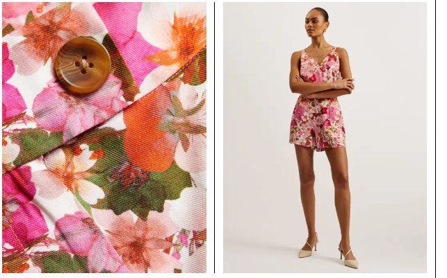 Ted Baker Hosen: Ted Baker viscose shorts – Neu (gemäss Beschreibung) aus Genève von ele_b7wq 1