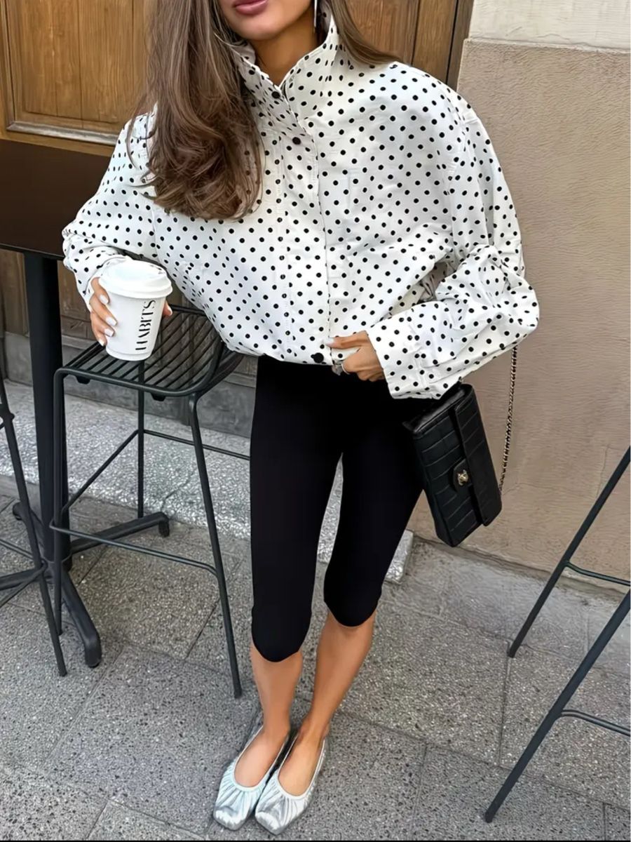Giacche: Polkadot/ Gepunktete Jacket  – Nuovo (secondo la descrizione) da Winterthur venduto da Flomiverse 3