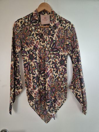 100% silk bluse 42 ital