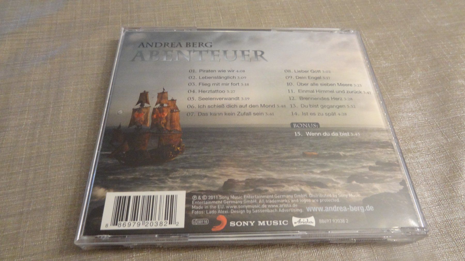 CD: Andrea Berg - Abenteuer CD – Usato da Olten venduto da Disc-Ausverkauf 1