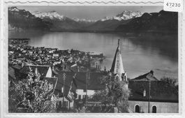 Chardonne - Vevey et Dents du Midi