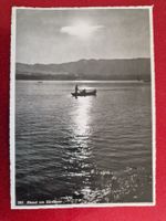 Abend  am Zürichsee Abendstimmung, Rarität von 1949!