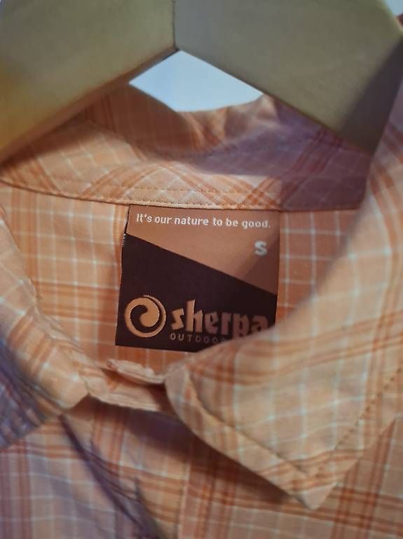 Camicette: Sherpa orange plaid button up shirt Size S  – Usato da Birsfelden venduto da Vic_toria 2