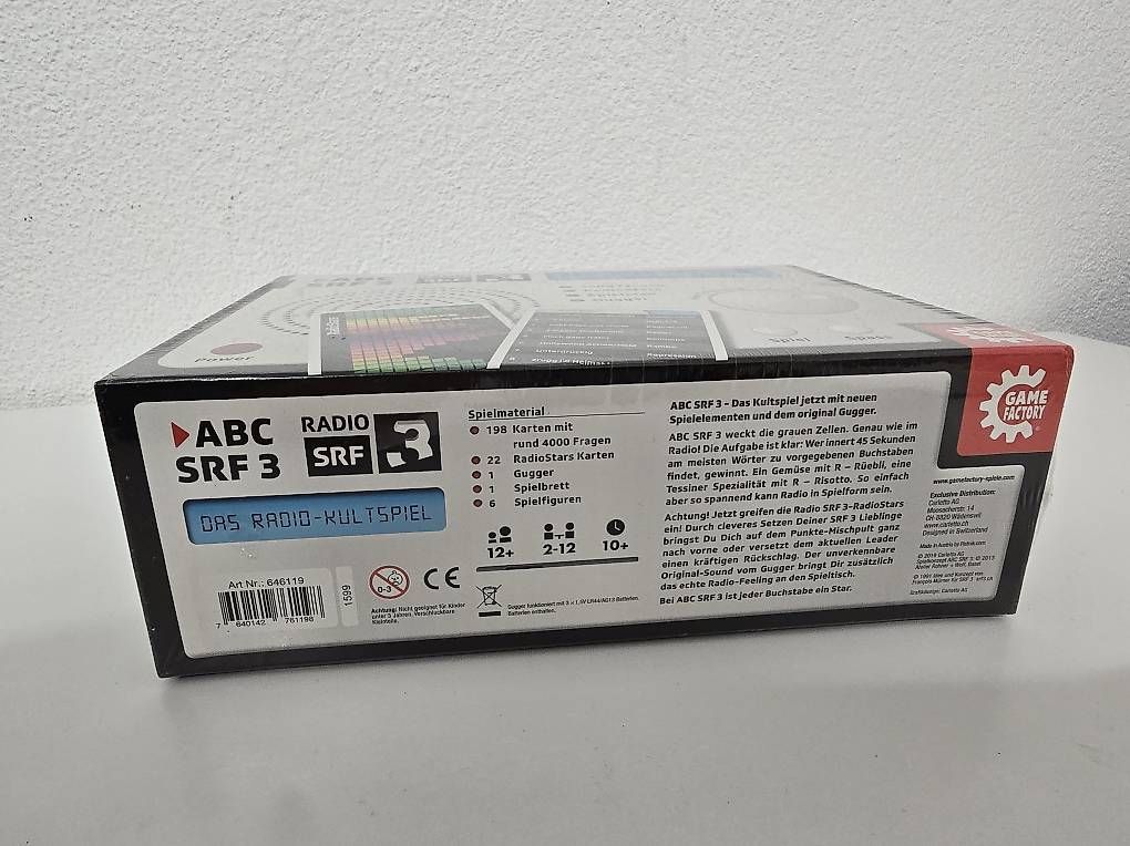 Giochi: Game Factory ABC SRF 3 NEU und OVP – Nuovo e nell'imballaggio originale da Zofingen venduto da Loop_ReSale 1
