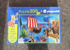 Schmidt Puzzle 200 Teile Playmobil Wikinger
