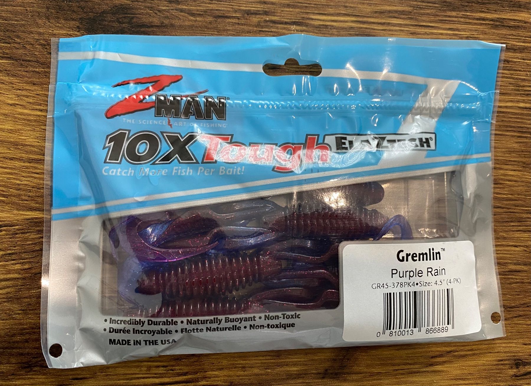 Esche: Z-Man 4.5" GREMLIN – Nuovo e nell'imballaggio originale da Widnau venduto da Fishingtackle_Oggy