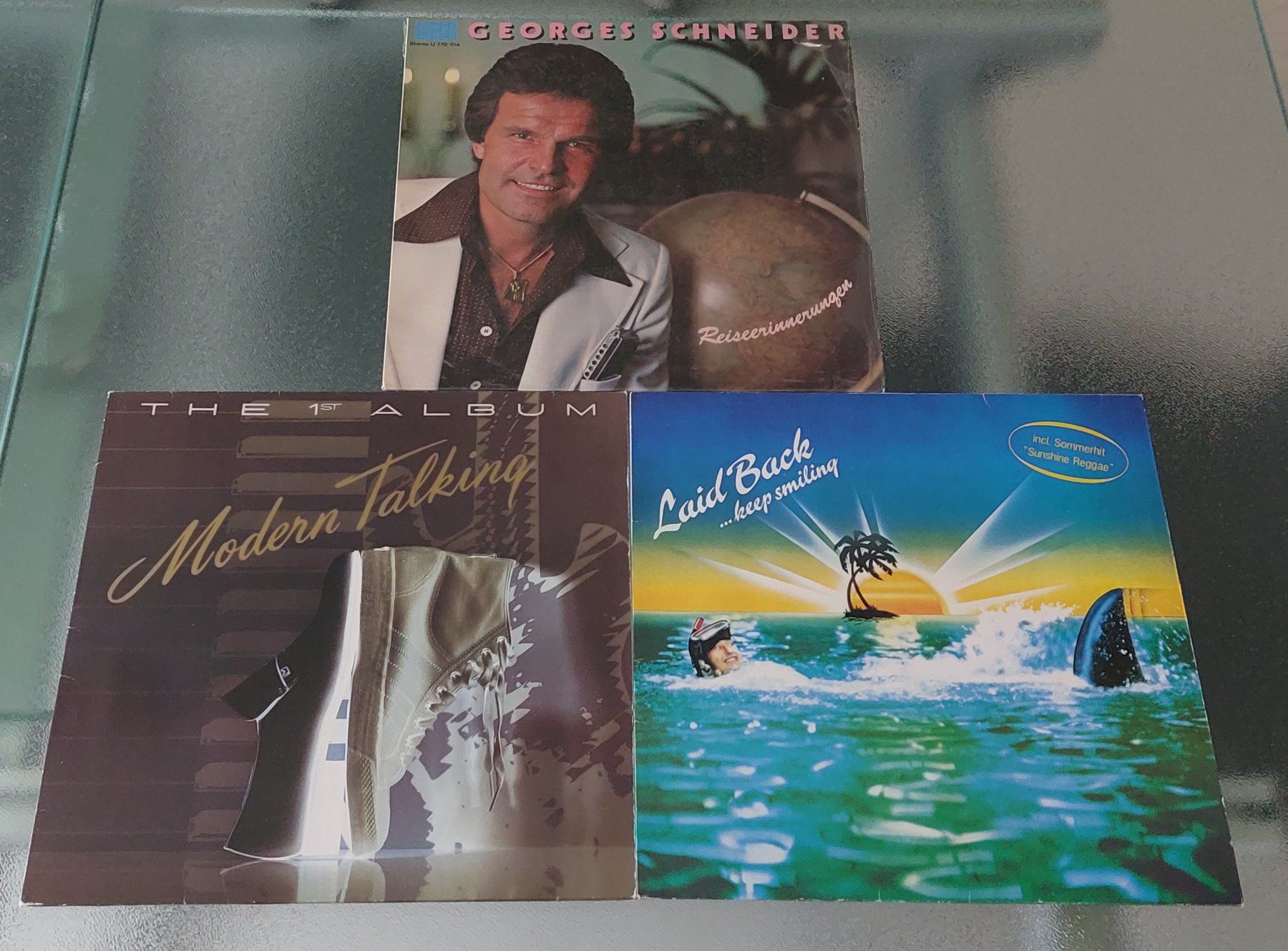 Schallplatten: 3 LP's - Modern Talking/Laid Back/Georges Schneider - 80er – Gebraucht aus Rotkreuz von JustForSale