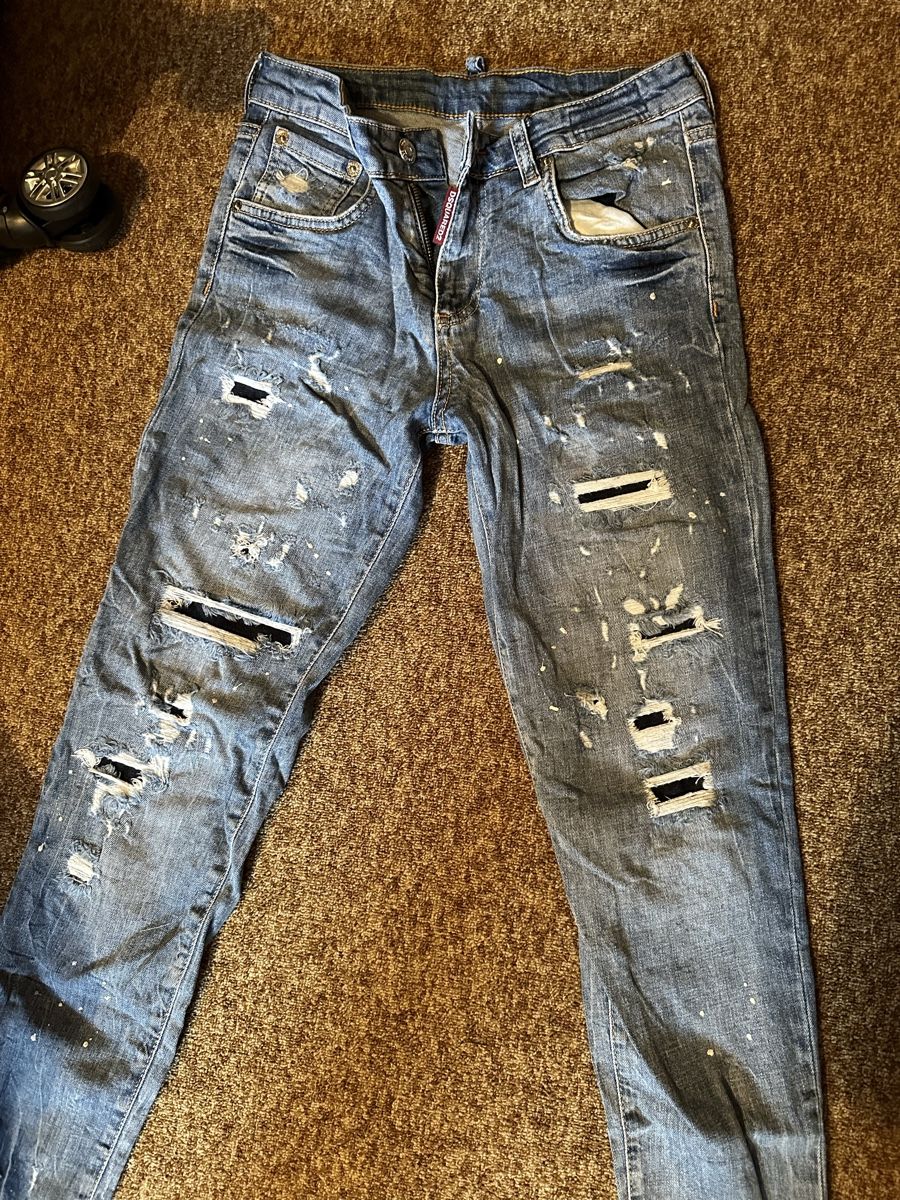 Dsquared2 Jeans: Dsquared Jeans Destroyed Used Look Gr. 38 – Neuf (Voir description) à Horw par DanielaGH