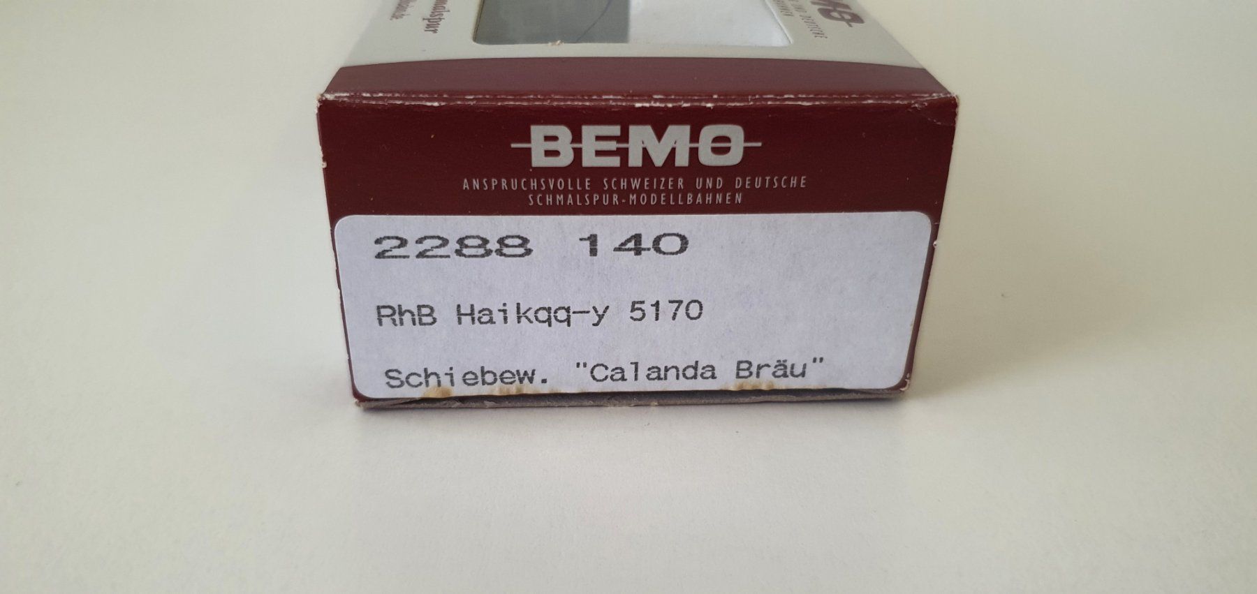 Bemo 2288 140 - RhB Schiebewandwagen 