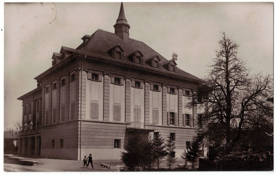 Ansichtskarten: Langenthal, Kasino, gelaufen 1920 – Gebraucht aus Frauenfeld von POML