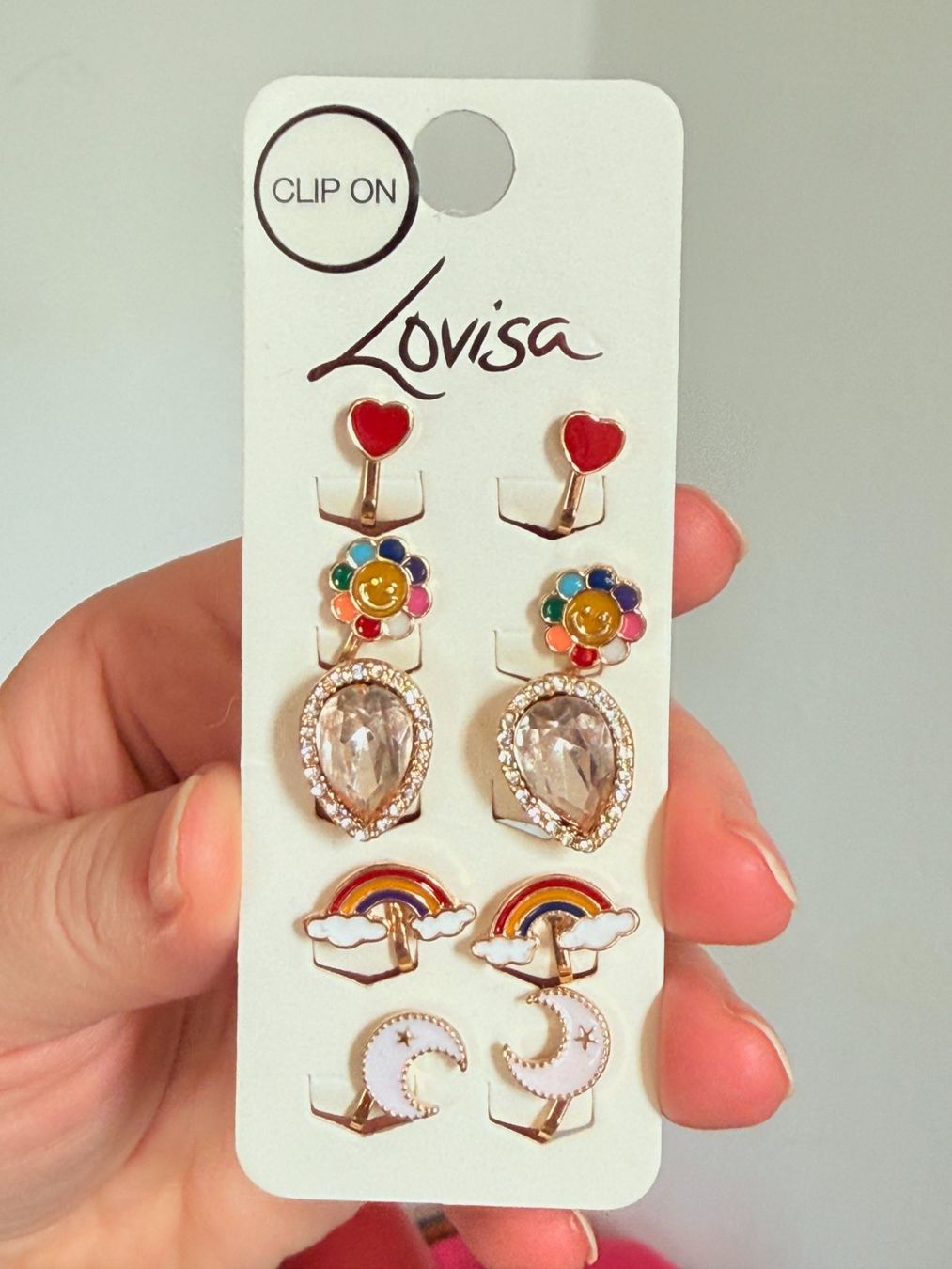 Orecchini pendenti & Orecchini a lobo: Boucles d'oreilles clips Lovisa - 5 PAAR – Nuovo (secondo la descrizione) da Genève venduto da AGBERG
