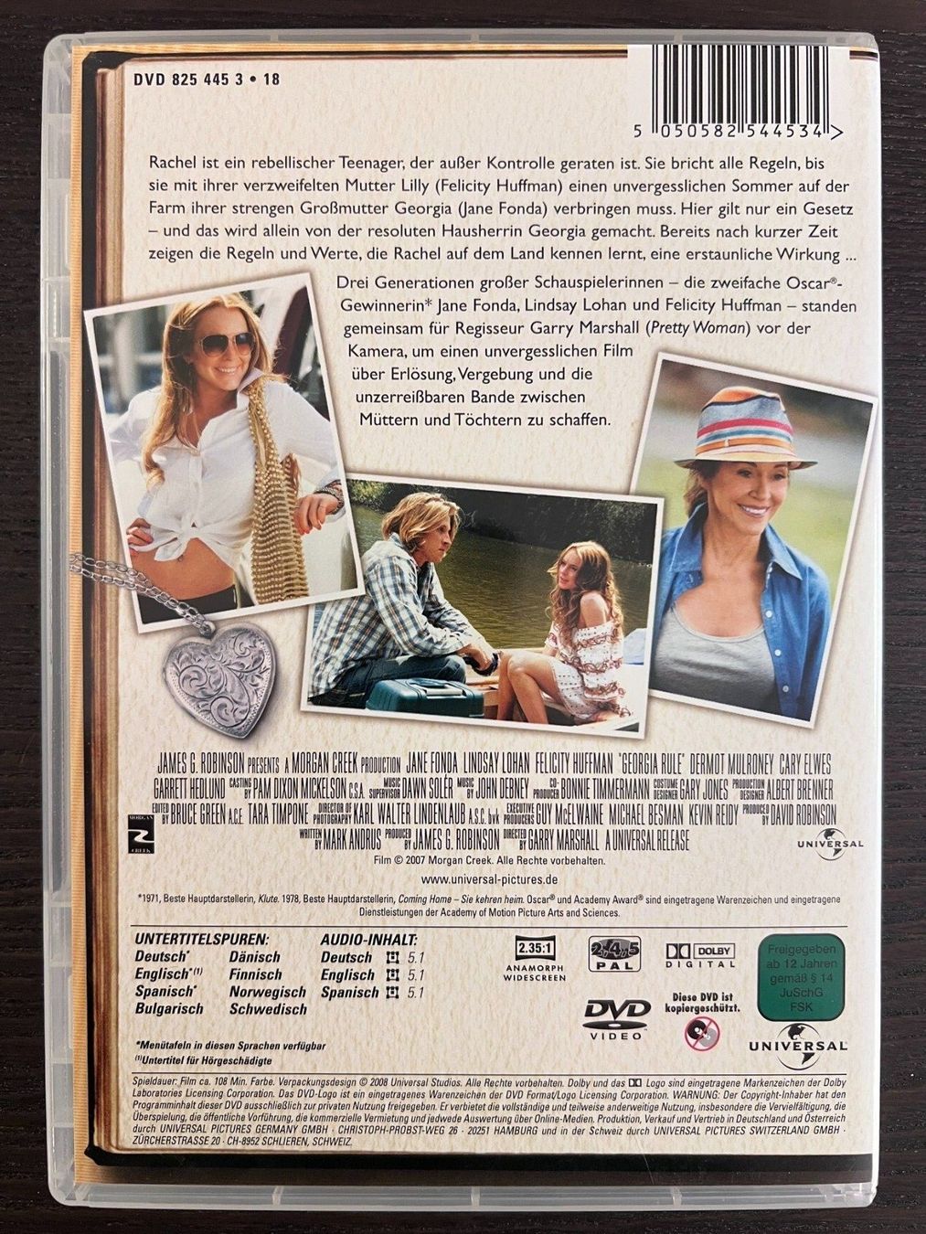 Alle DVDs: Georgias Gesetz – Gebraucht aus Zürich von FilmFreunde 1