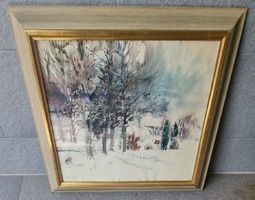 Skandinavische Winterlandschaft Demjen Atilla 1970