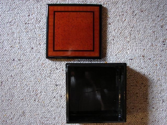 Portagioie: Schöne Vintage Schmuckschatulle Lackdose, Box. Geschenk. – Nuovo (secondo la descrizione) da Wabern venduto da O_b_u 5